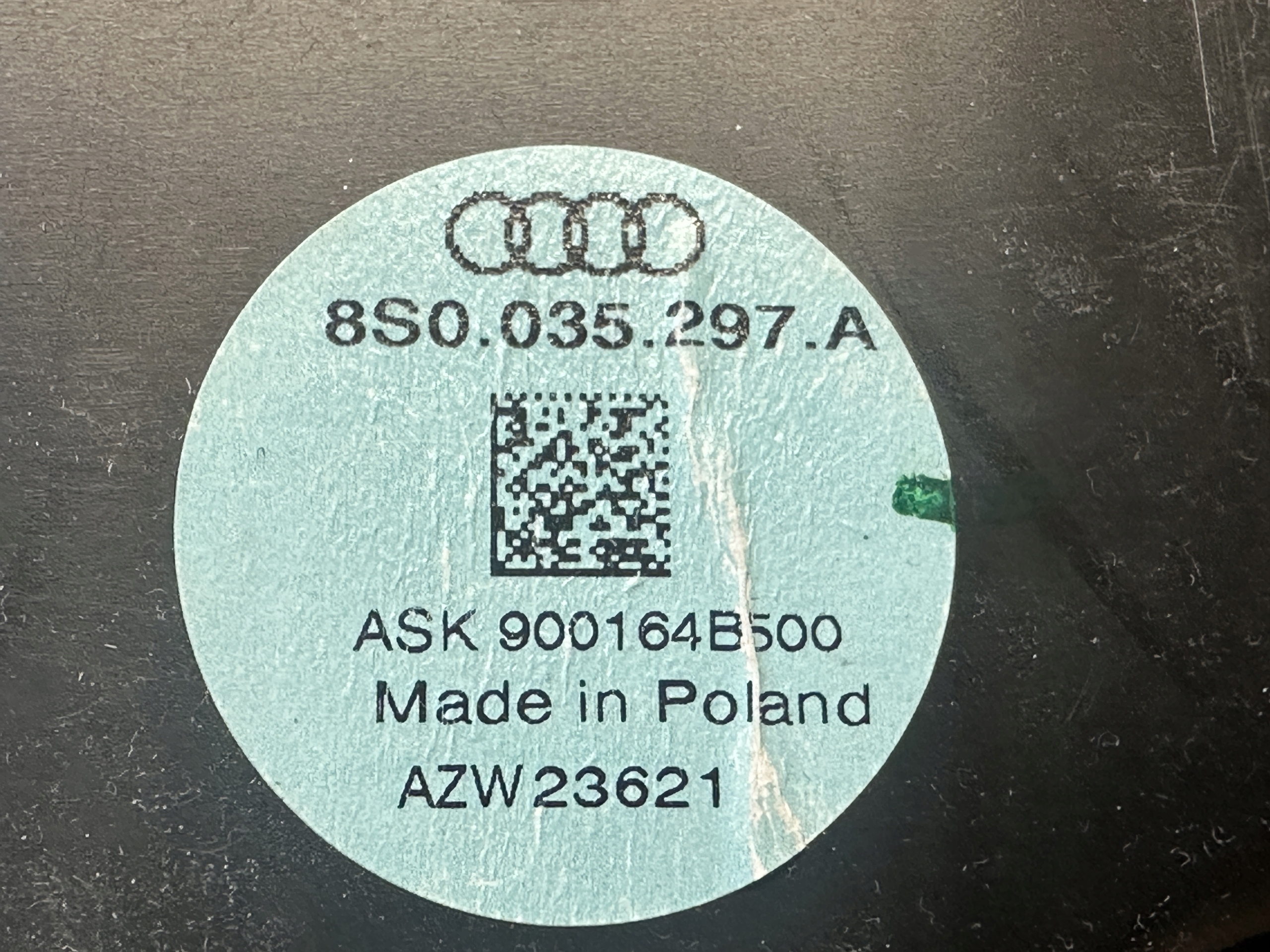 AUDI TT 8S speaker door left bang OLUFSEN 8S0035297A