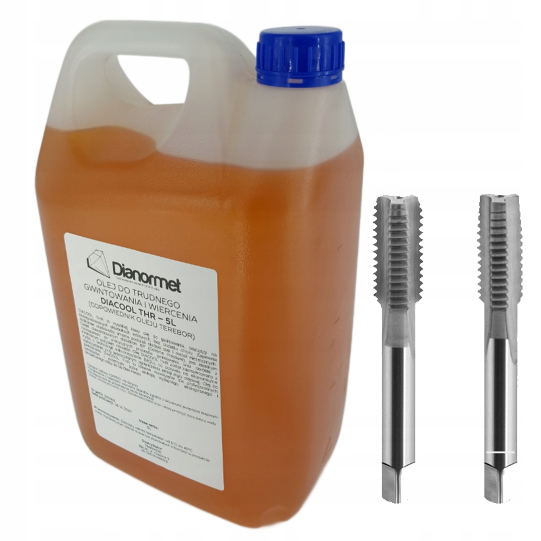 Olej pro závitování vrtání Diacool Thr 5L +dárek!