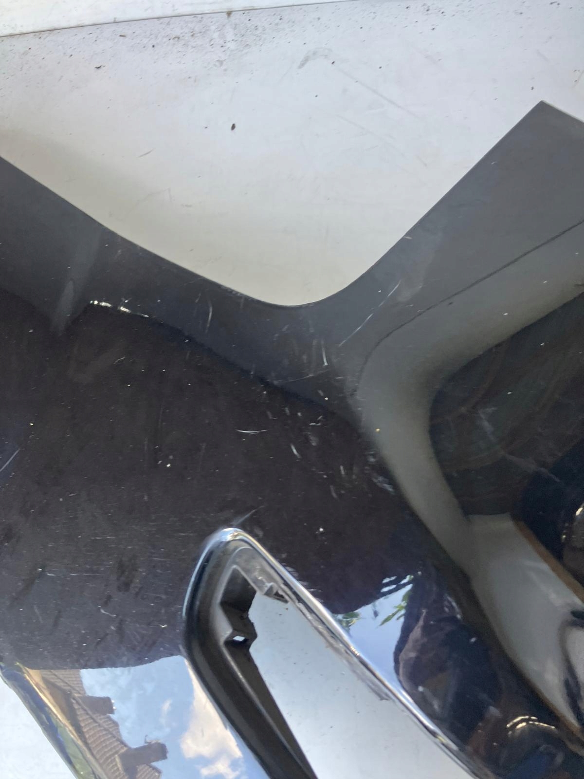 Ecke der Stoßstange PEUGEOT 4007 links heck X42