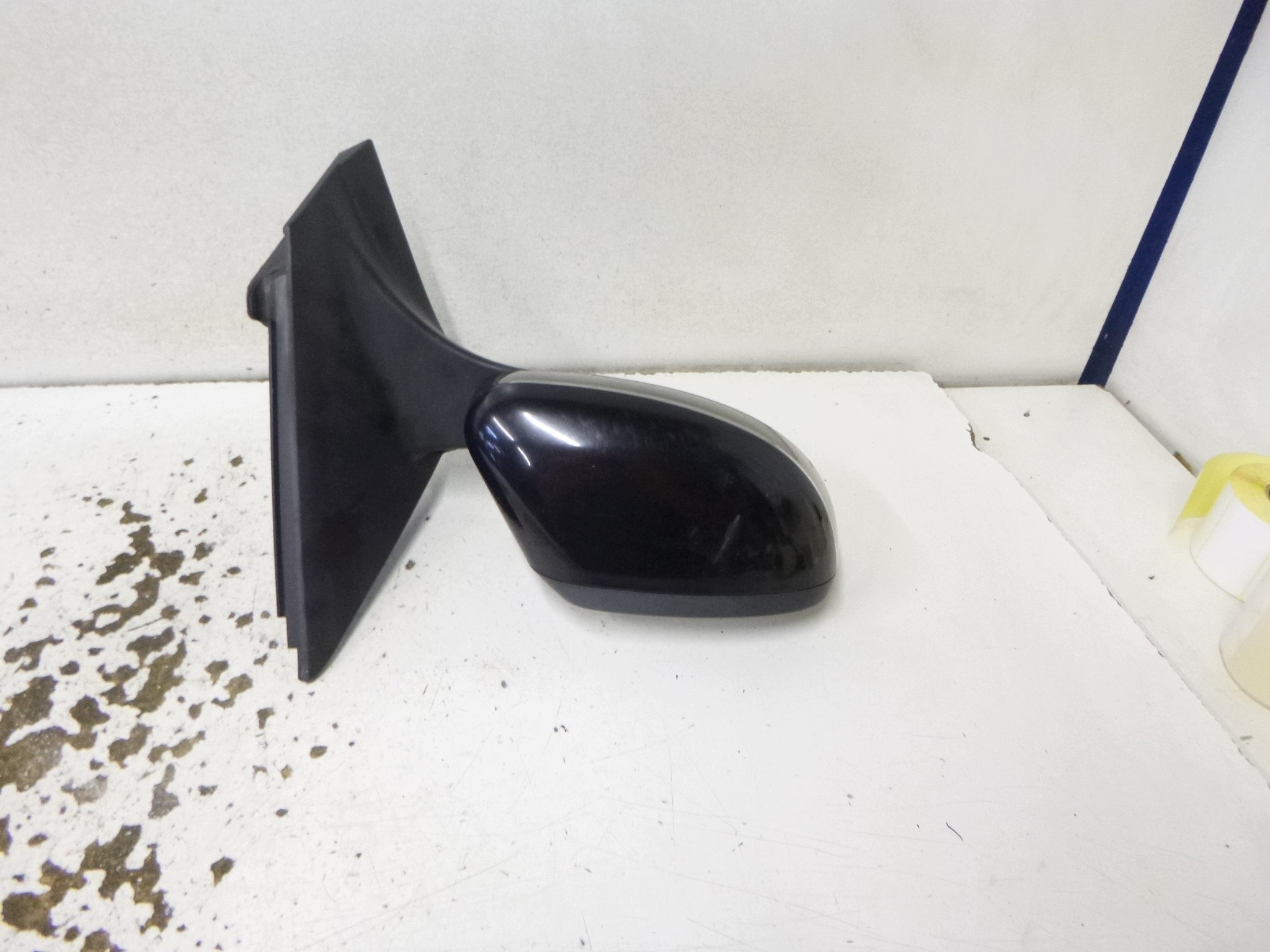 mirror right Ford Mondeo MK4 G6 black, 7 PIN electrics