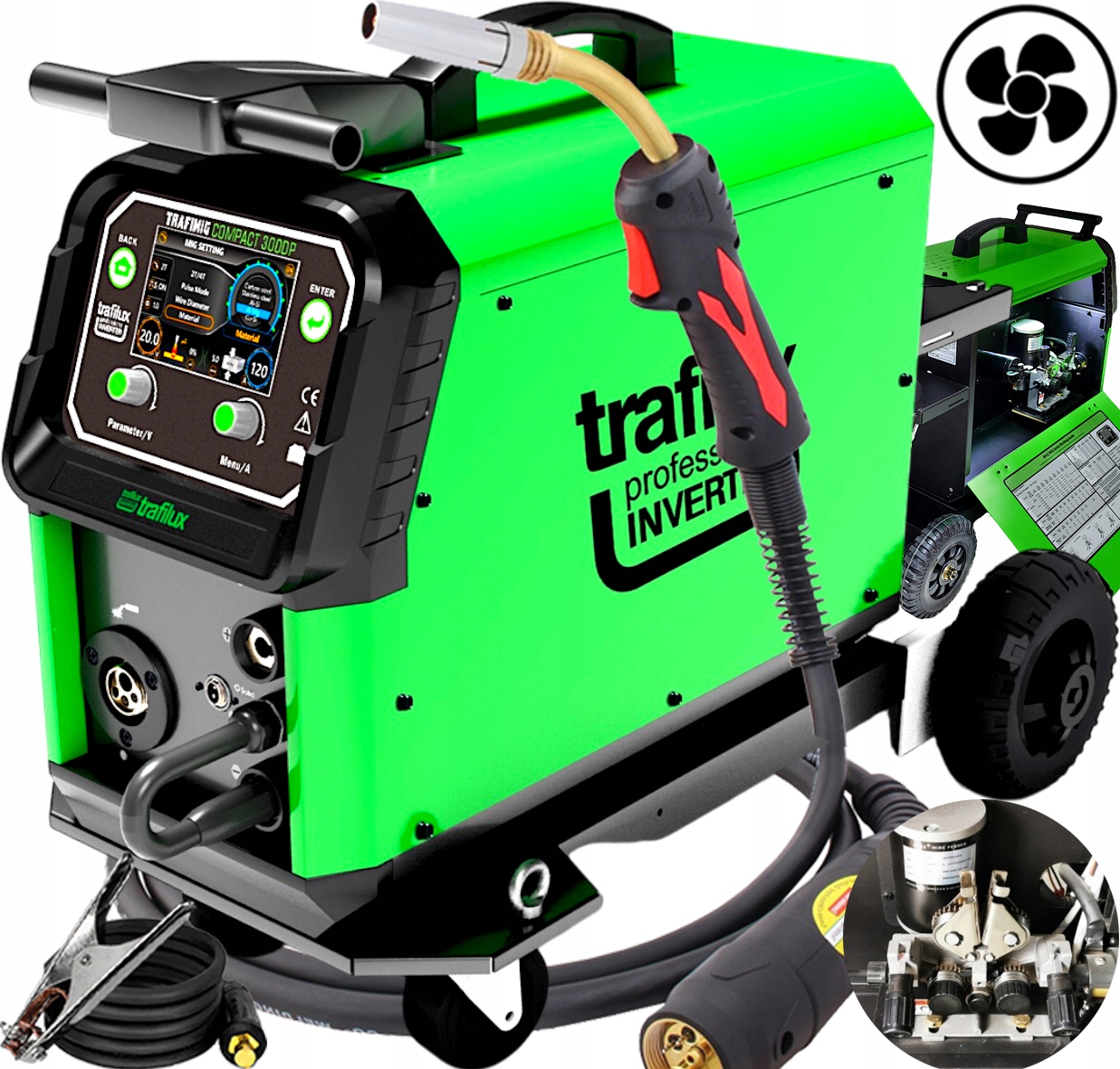 Invertorová Svářečka Trafilux Trafimig 300 Compact Dual Puls Synergie