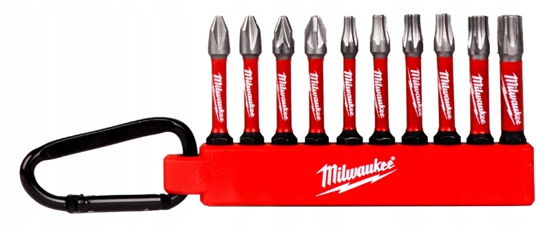 Zestaw Bitów Shockwave nowej generacji 10 szt Marka Milwaukee