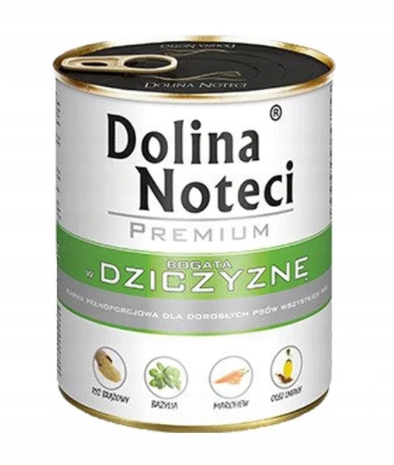 DOLINA NOTECI PREMIUM ZESTAW Karmy mokrej dla PSA mix smaków 10x800g Liczba sztuk w opakowaniu 10 szt.