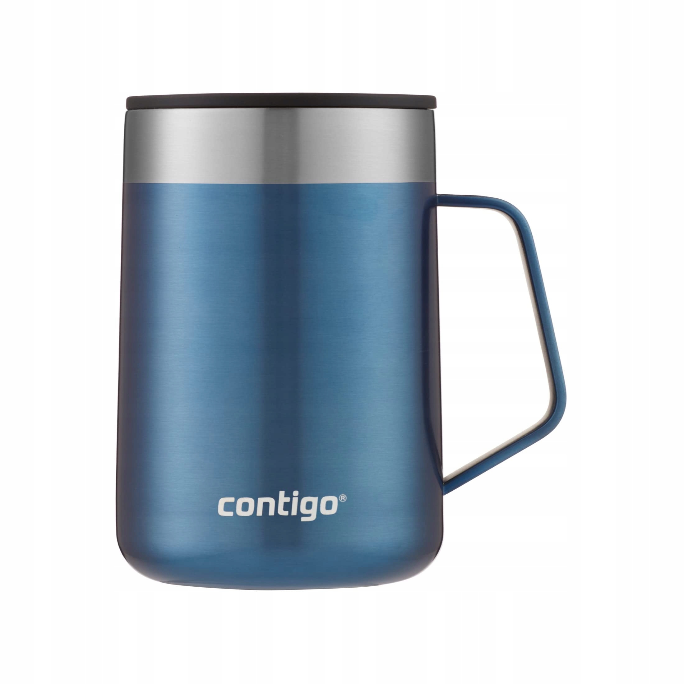 Contigo Streeterville Termohrnek s uchem Ocel Modrý 420 ml