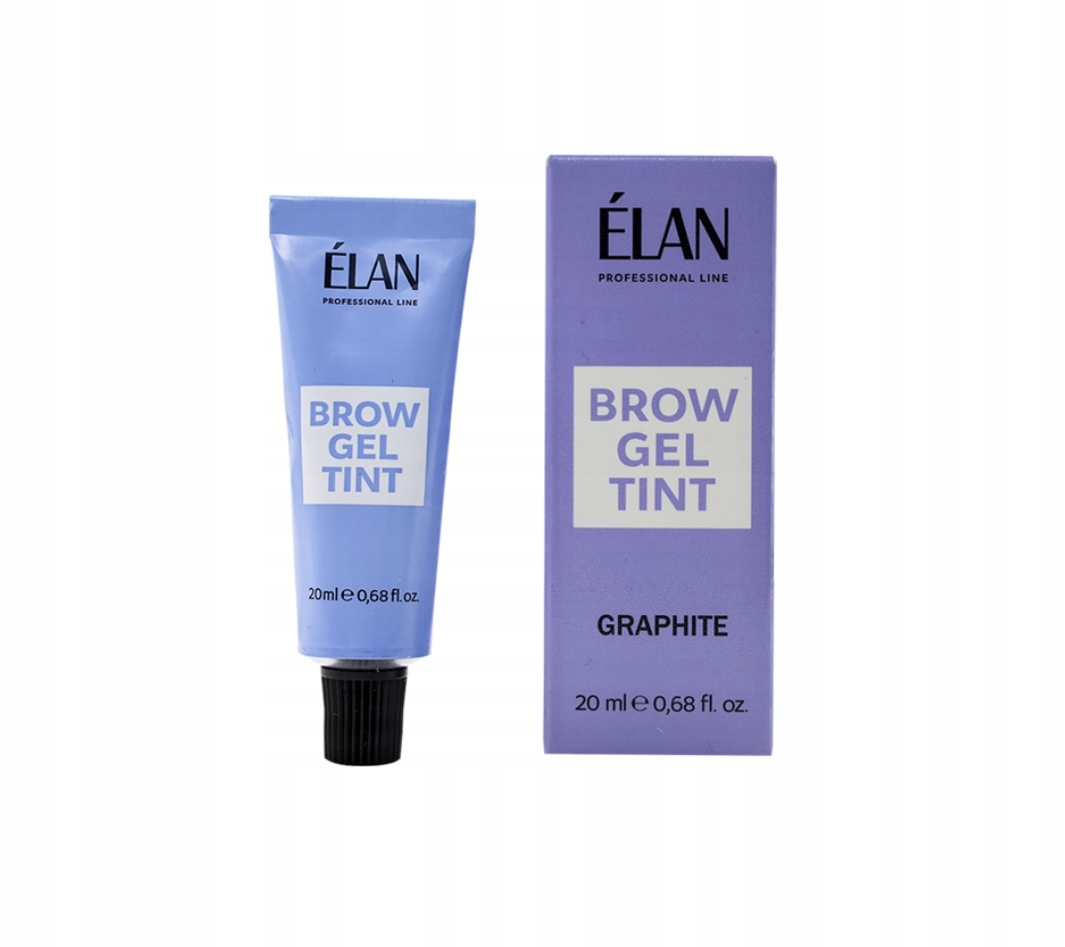 Barva na obočí Elan Brow Gel Tint Grafit (20 ml)