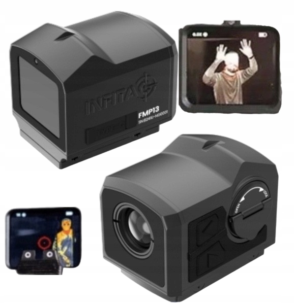 InifTac Fast Mini FMP13 Zaměřovač termovizní kolimátor mini FMP13 Black