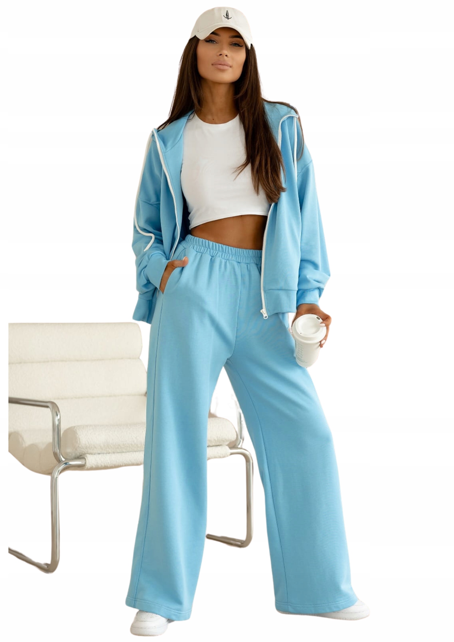 Teplákovka dámský Manhattan Me Gusta modrý