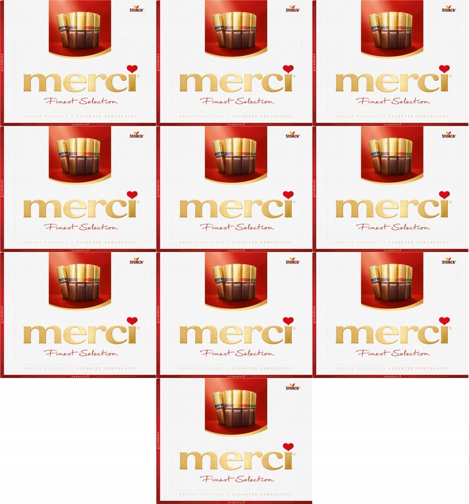 Merci Czekoladki Deserowe 250G x10