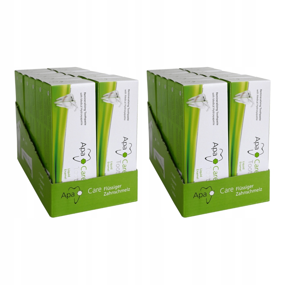 Apacare Toothpaste Happy Set zestaw 24 past remineralizujących do zębów