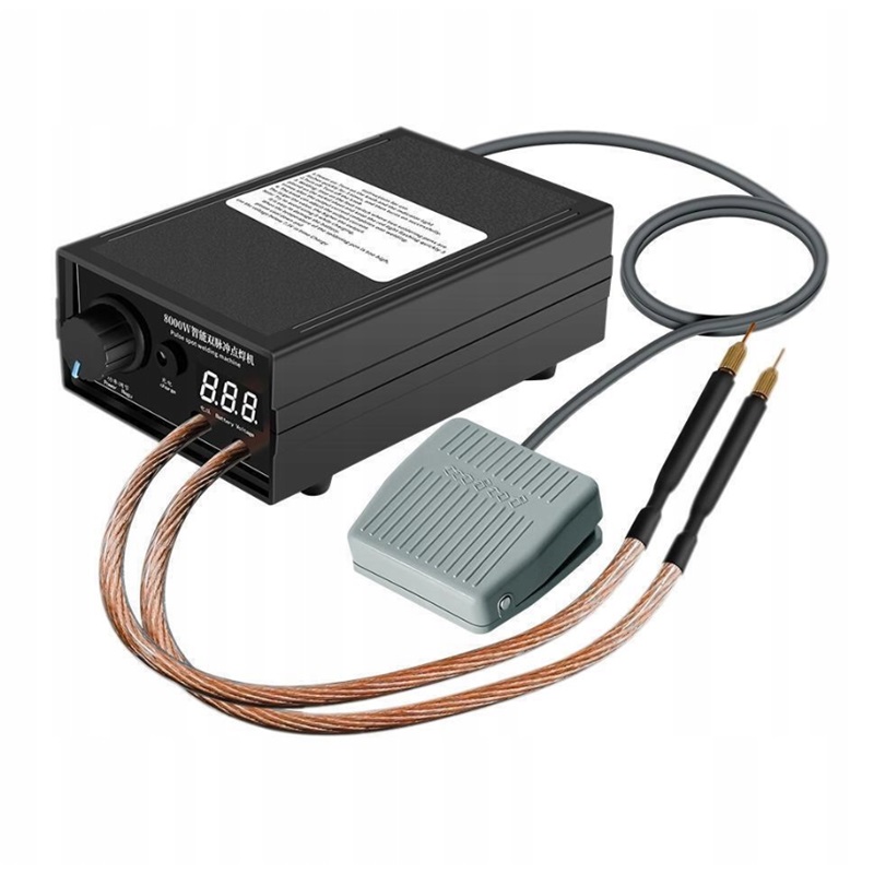 8000W Bodová Svářečka S Velkým Profesionálním Výkonem A Pedálem Pro Články 18650