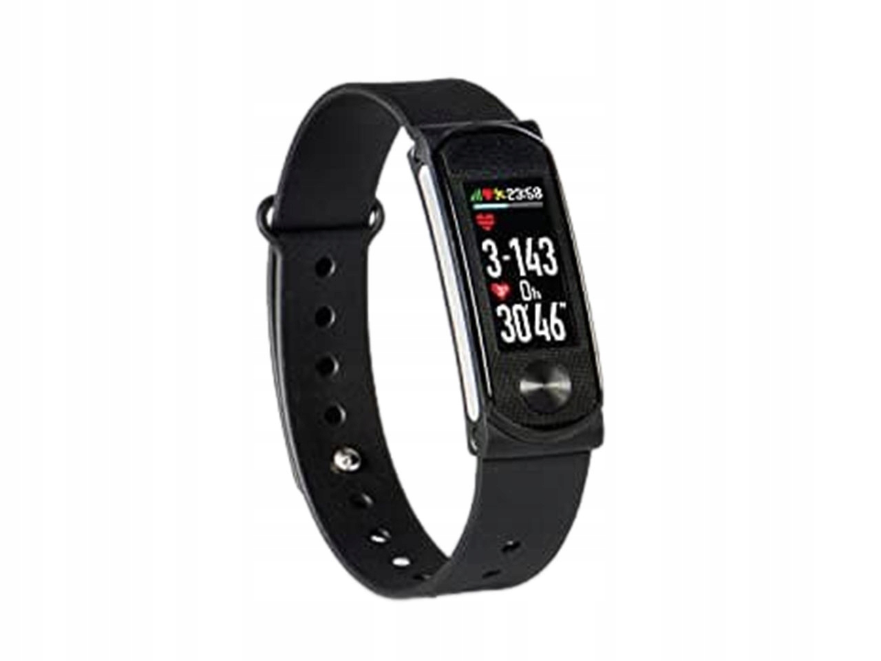 Fitness náramek Q-Band HR3 (SP-AT-BLE-100), s barevným displejem, černý