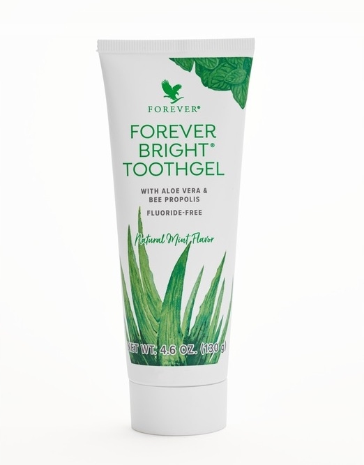FOREVER BRIGHT pasta aloesowa żel bez fluoru