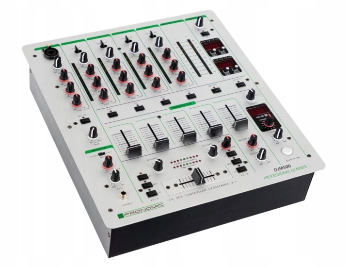 Mikser Dj Pronomic DJM500 5-kanałowy 24-bit Fx Bpm Counter