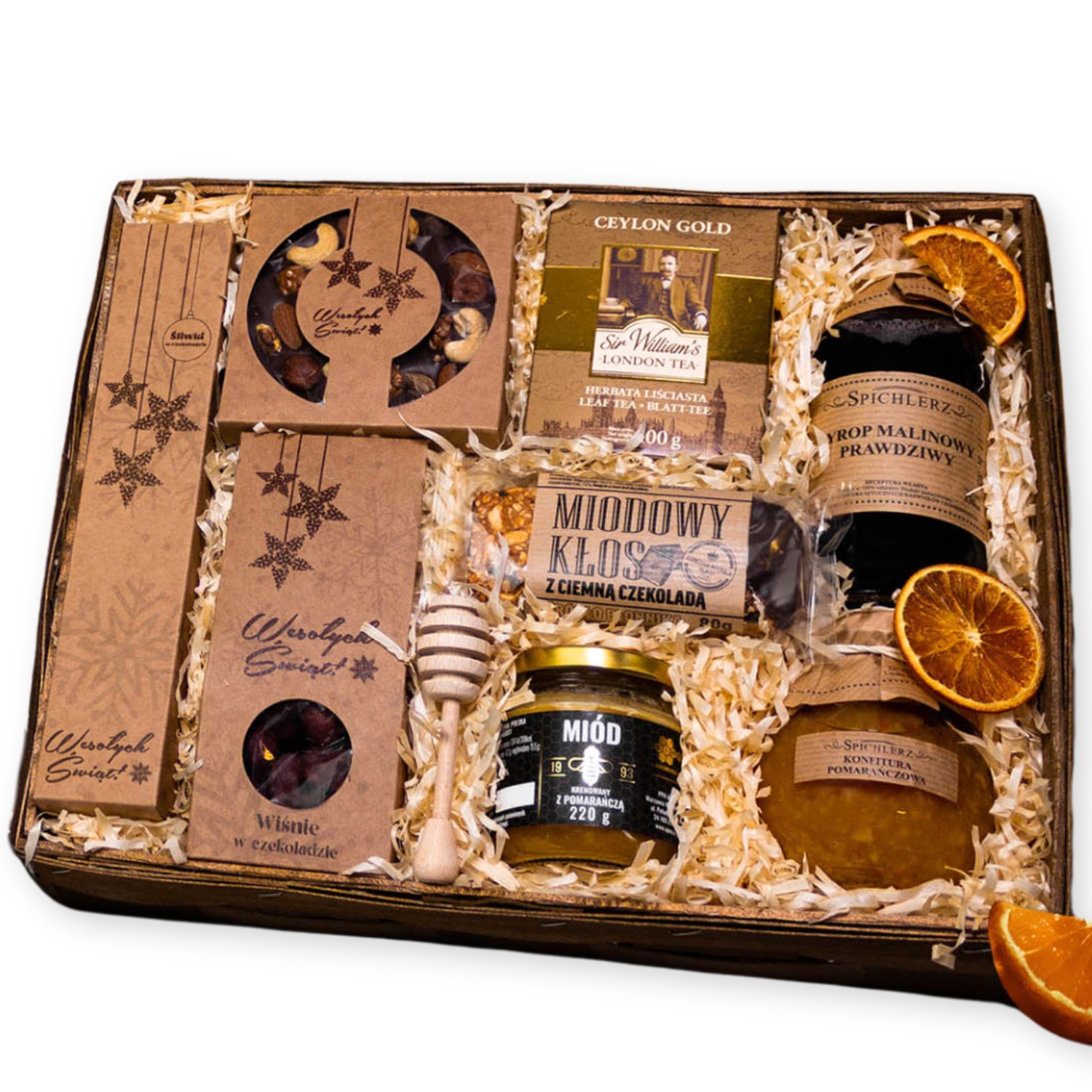 Levně Dárkový, vánoční koš „Allegra“ KP/0209