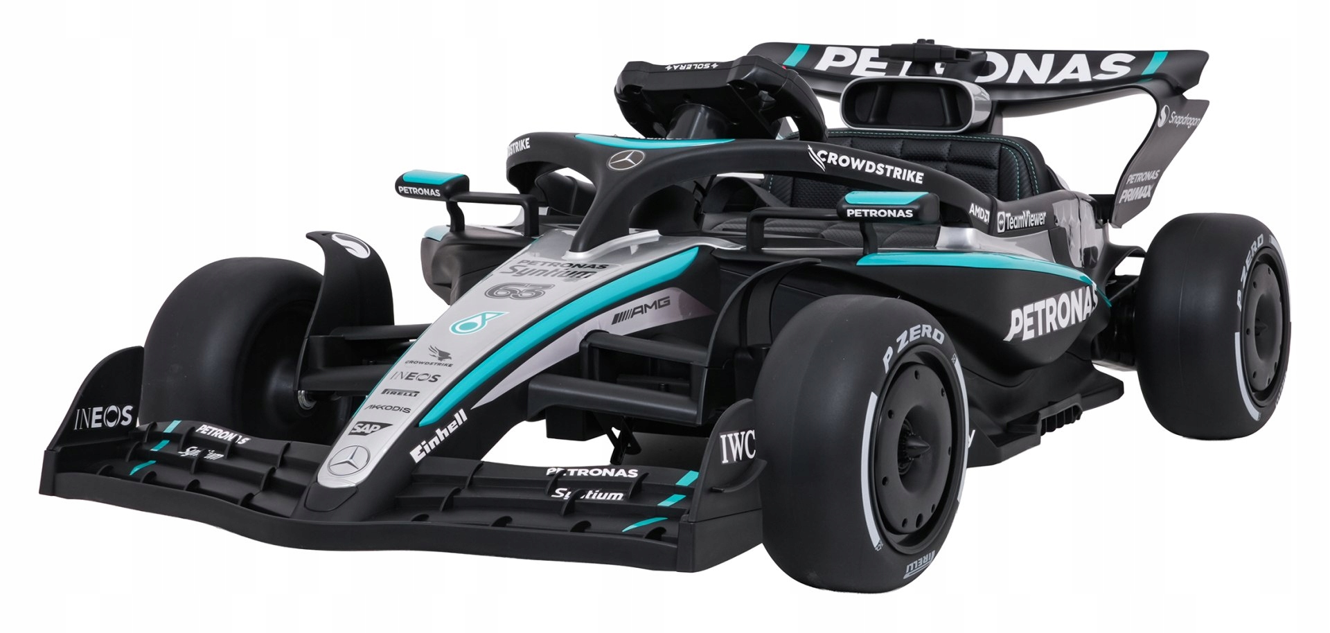 Pojazd Bolid Amg Petronas F1 Czarny na akumulator dla dzieci Pilot R/c