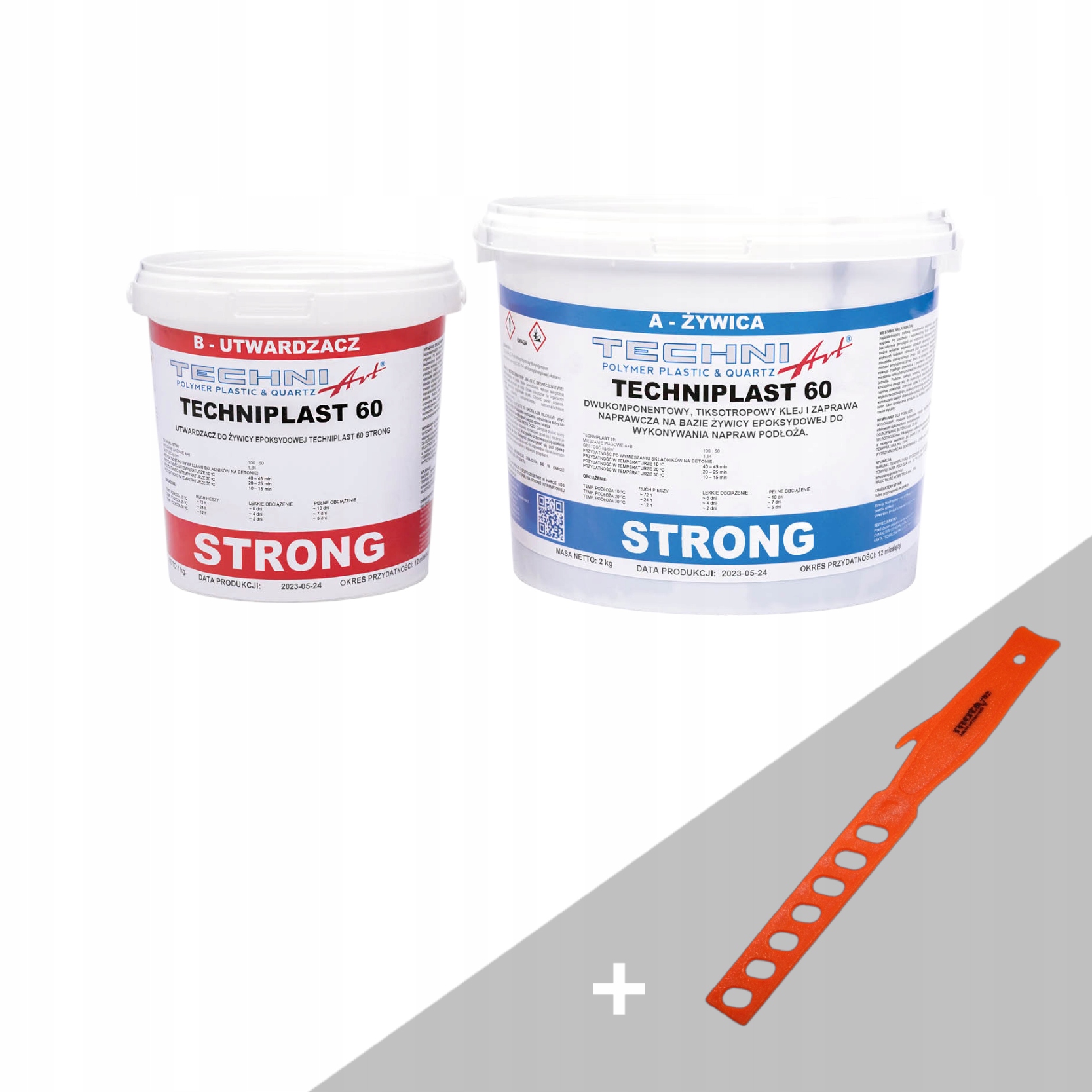 Techniplast 60 Strong – epoxidové lepidlo a malta 3 kg