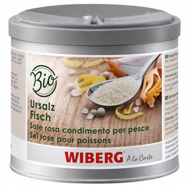 Směs růžové soli cibule česnek zázvor a kardamomem Wiberg 460g