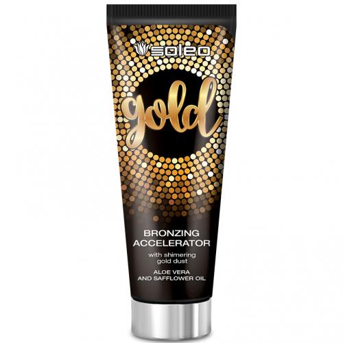 

Soleo Gold luksusowy bronzer ze złotym pyłem 200ml