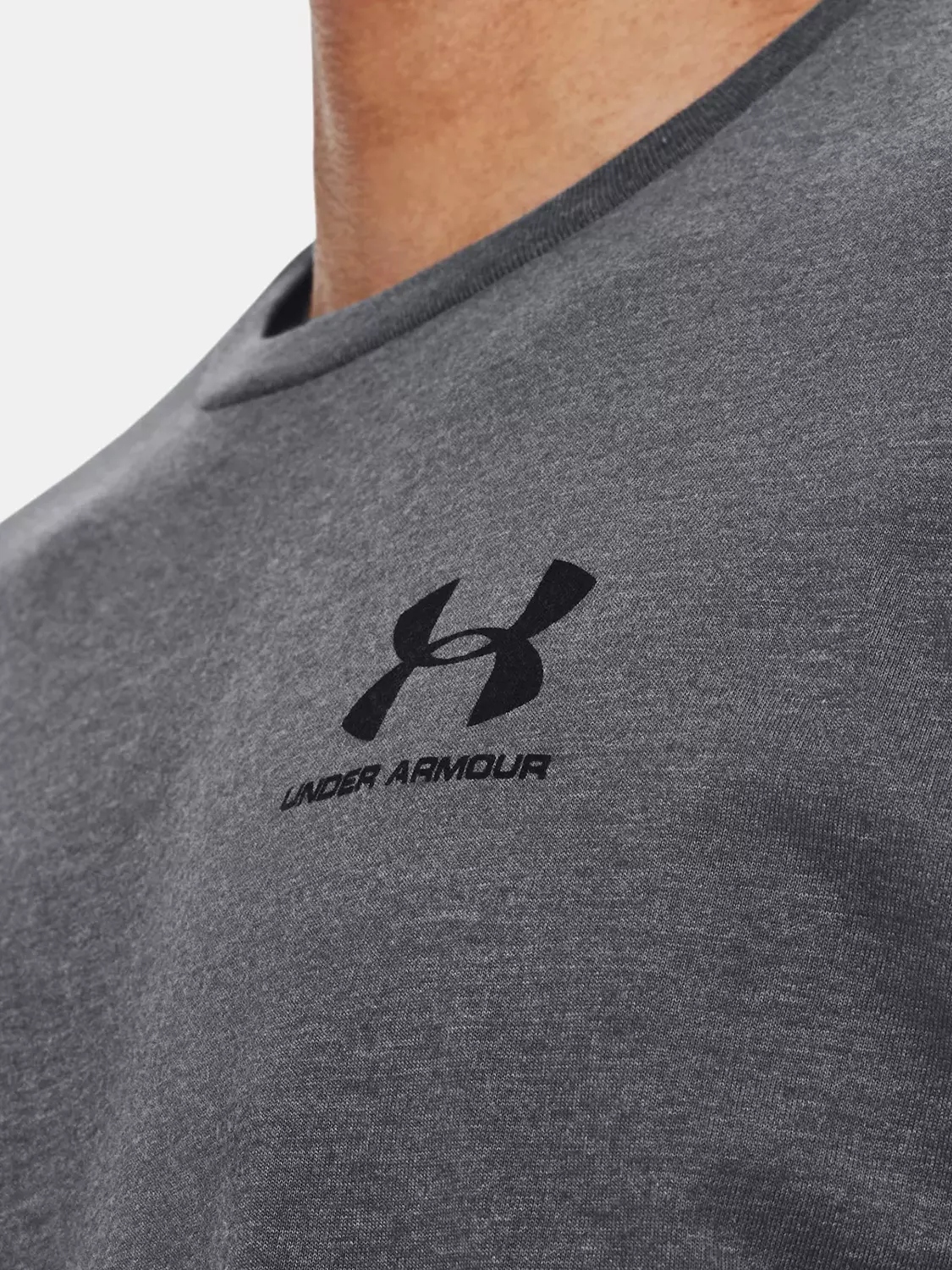 KOSZULKA UNDER ARMOUR LONGSLEEVE DŁUGI RĘKAW PRZEWIEWNA BAWEŁNA 1329585-012 Wzór dominujący bez wzoru