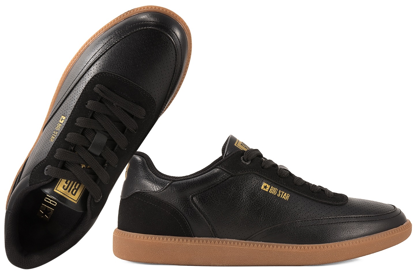 Big Star UU174045 Halovky Pánské Sportovní Boty Do Haly Černá 46