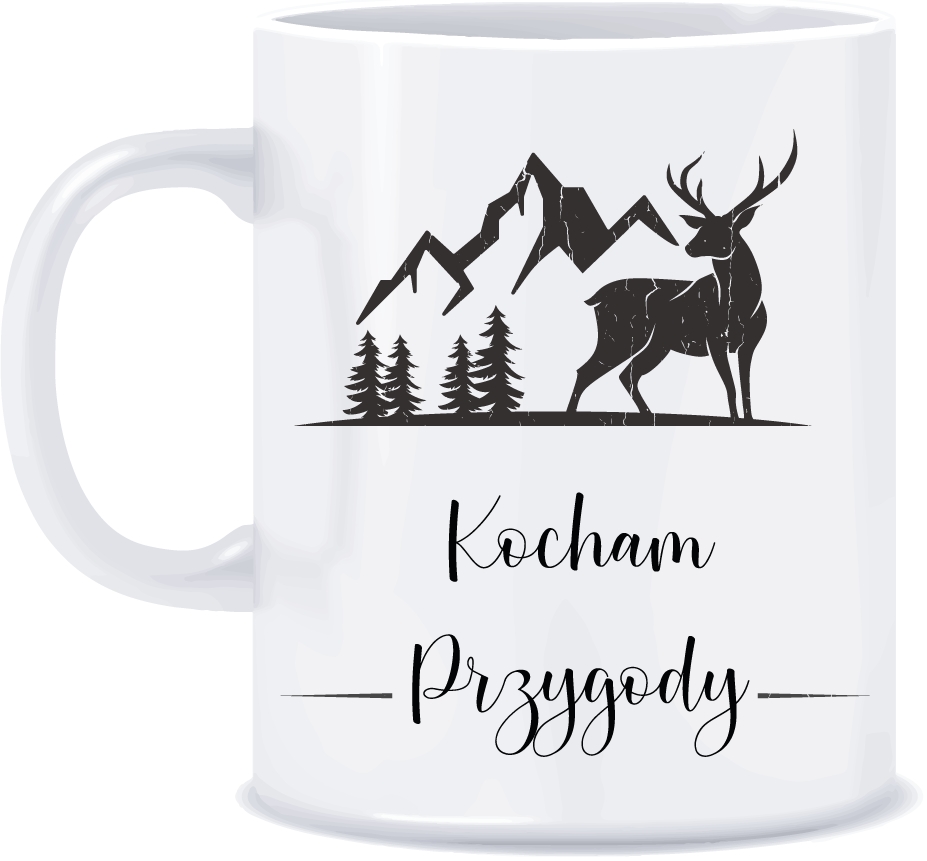 

Kubek Góry Podróże na prezent 330ml + kartonik