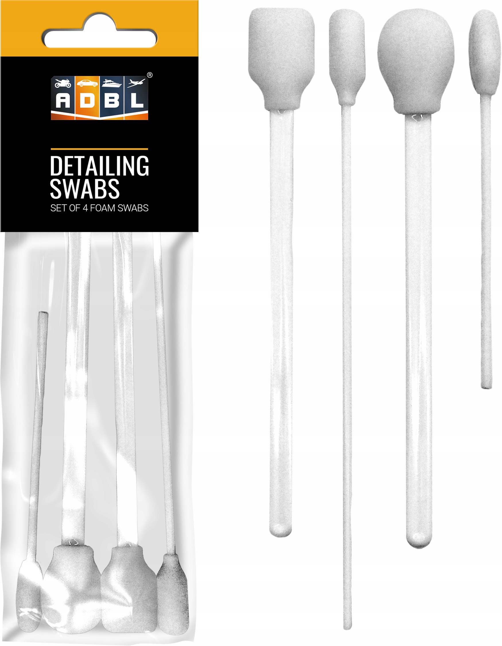 

Adbl Detailing Swabs 4szt. Patyczki Detailingowe