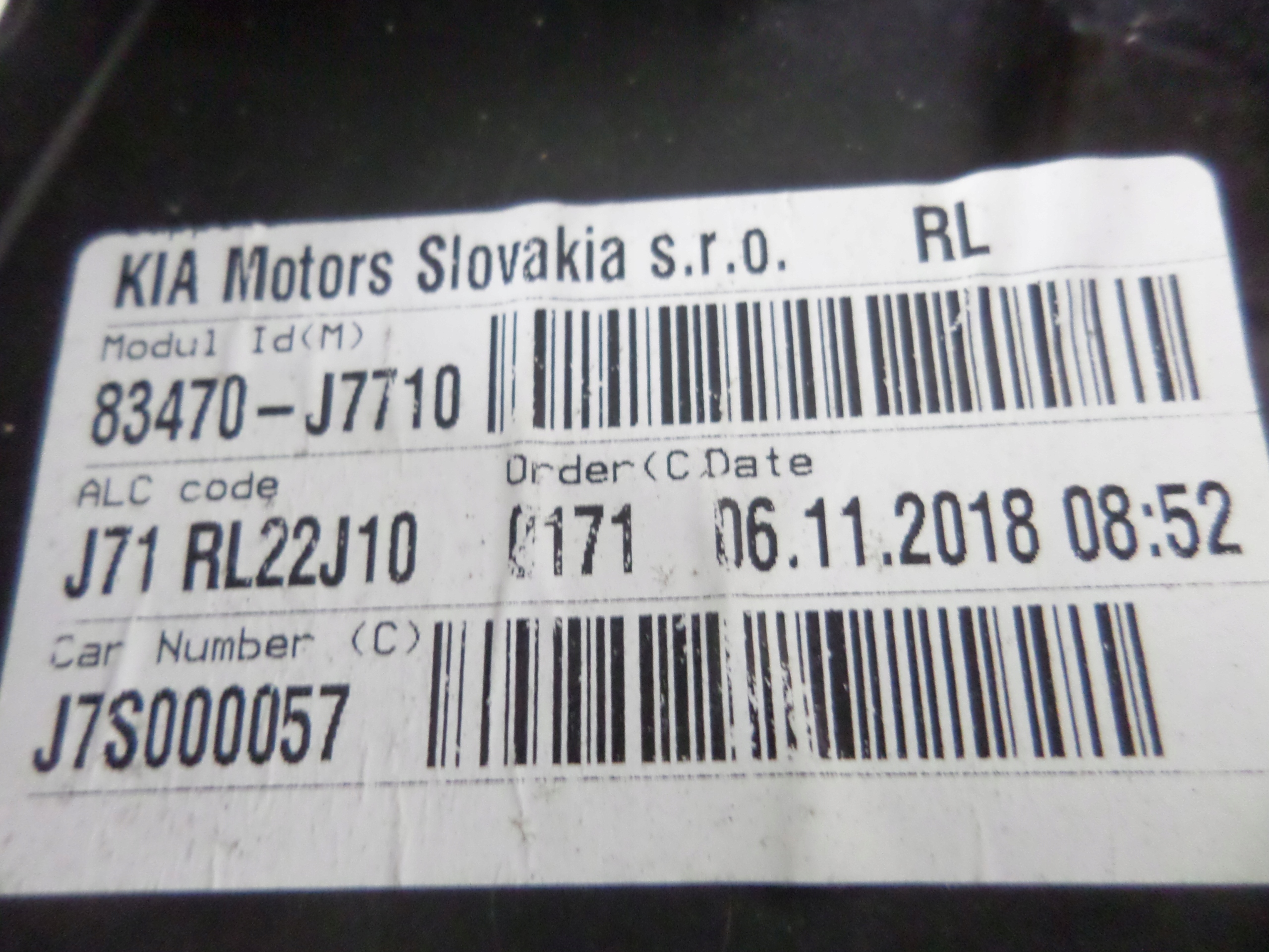 window regulator rear part left KIA PROCEED III 18
