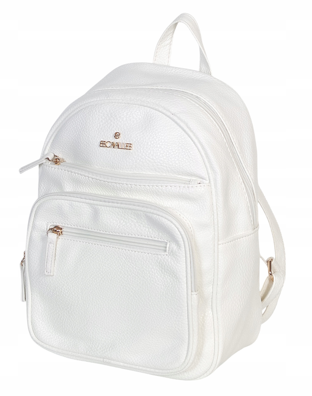Cavalli Italy Efektowny damski plecak damski |Kieszonki |Regulowane Paski