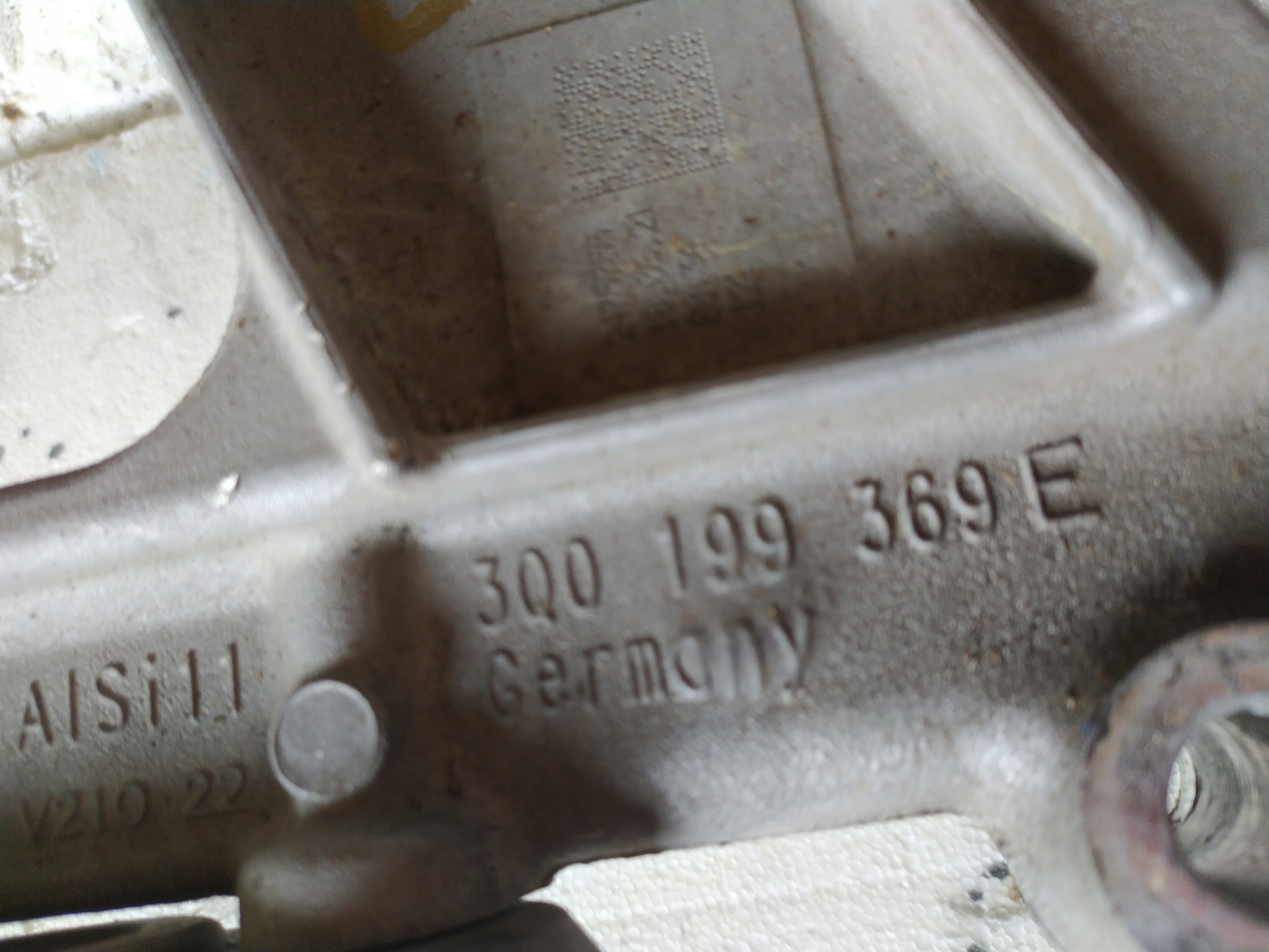 subframe axle beam axle beam front VW PASSAT B8 3Q0199369E