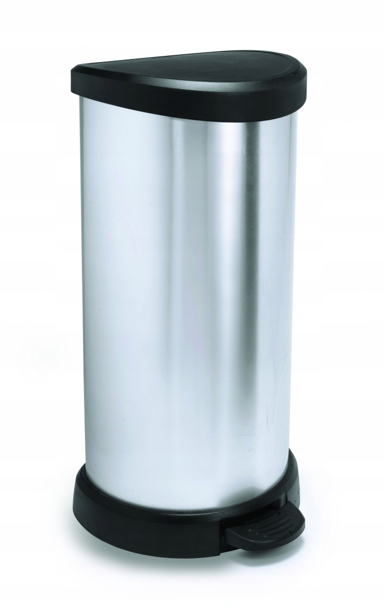 

Kosz na śmieci Curver Deco Bin 2150 40 l srebrny