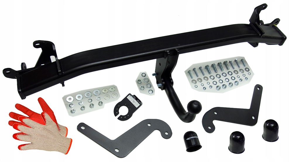 STEINHOF HAK HOLOWNICZY do PEUGEOT 3008 II od2016 2+OSŁONKI KAPTURKI GRATIS