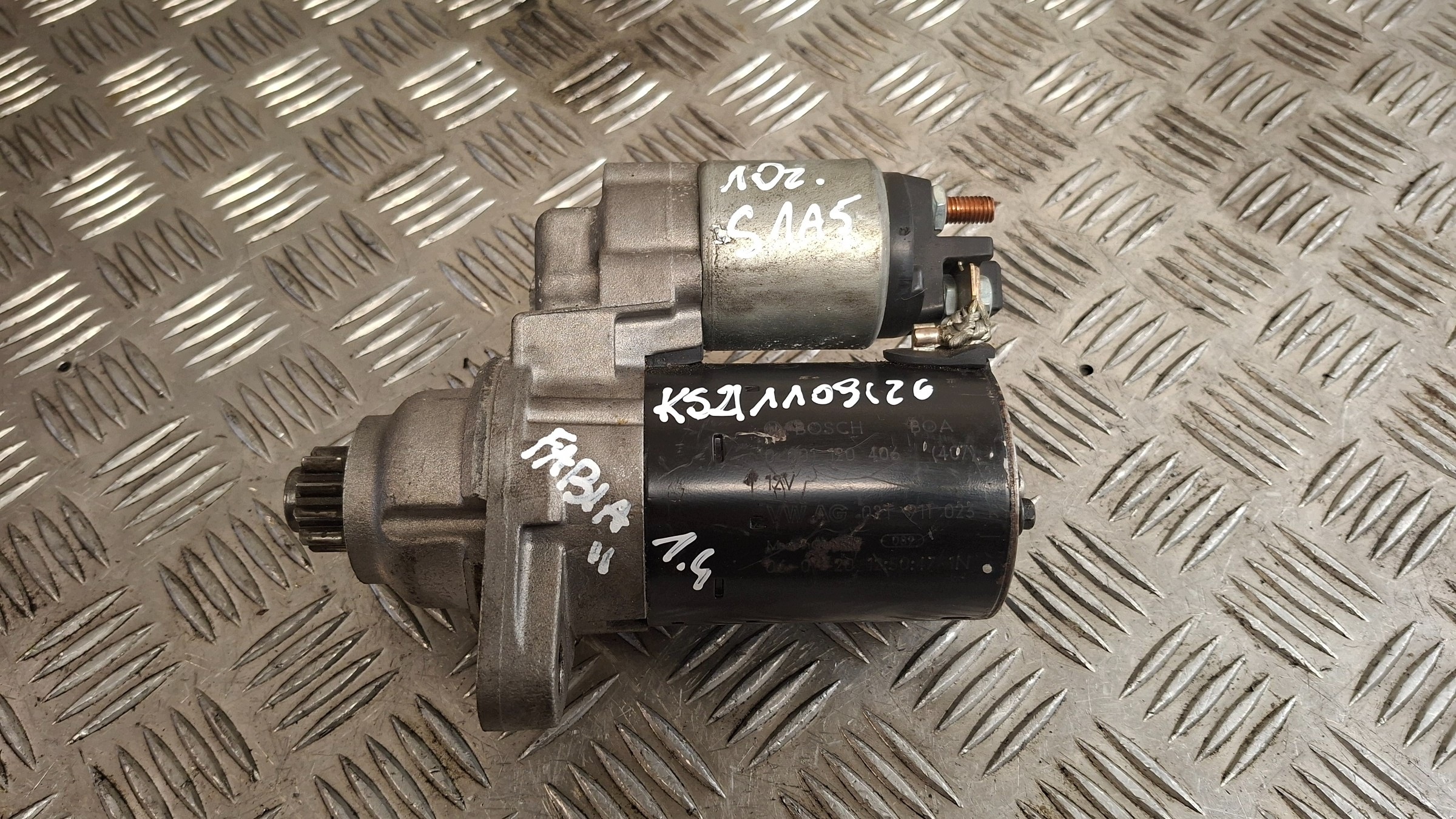 starter 10z. SKODA FABIA II 1.4