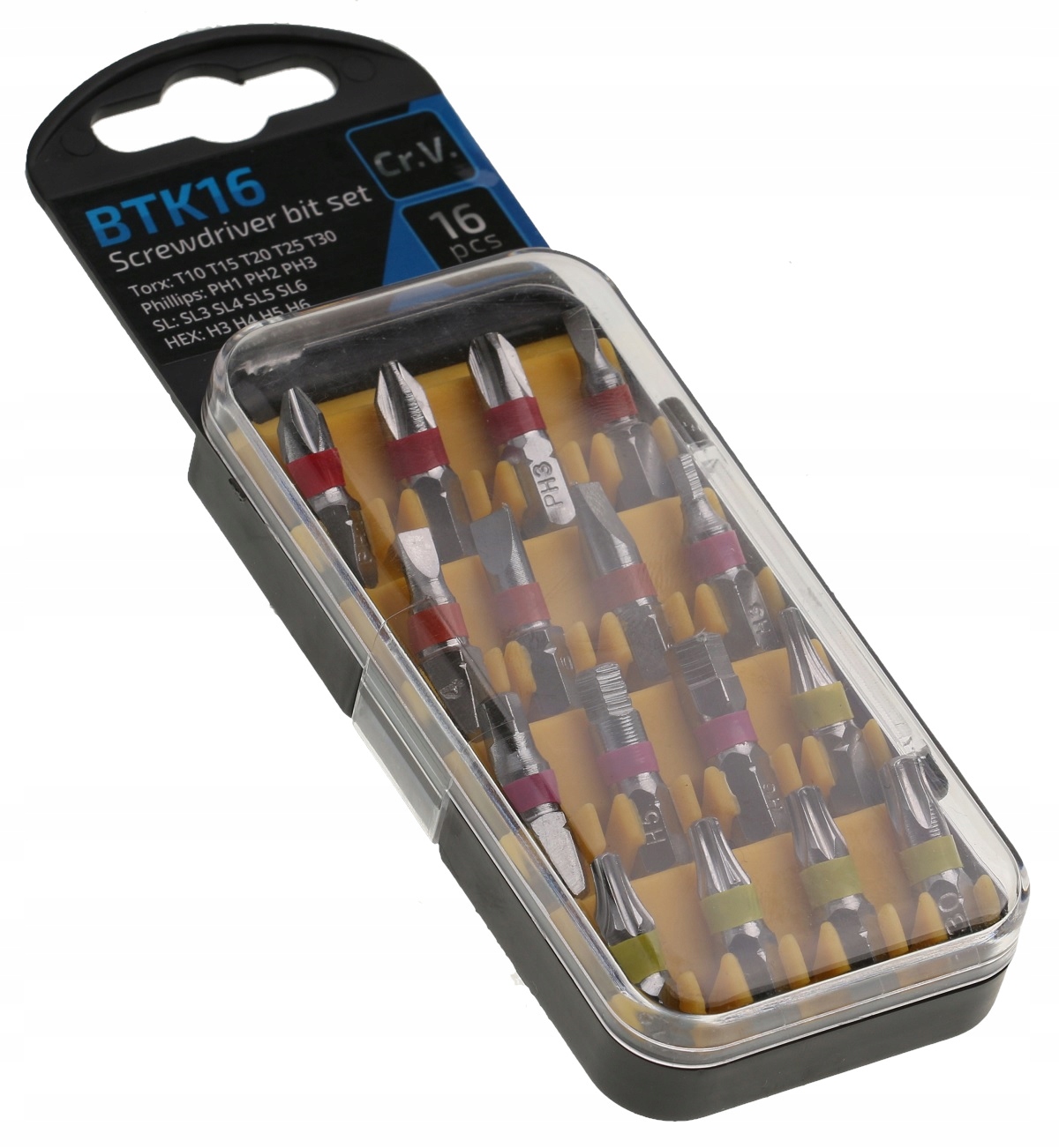 

Bity Końcówki Komplet Bitów Końcówek Wkrętarki 16e