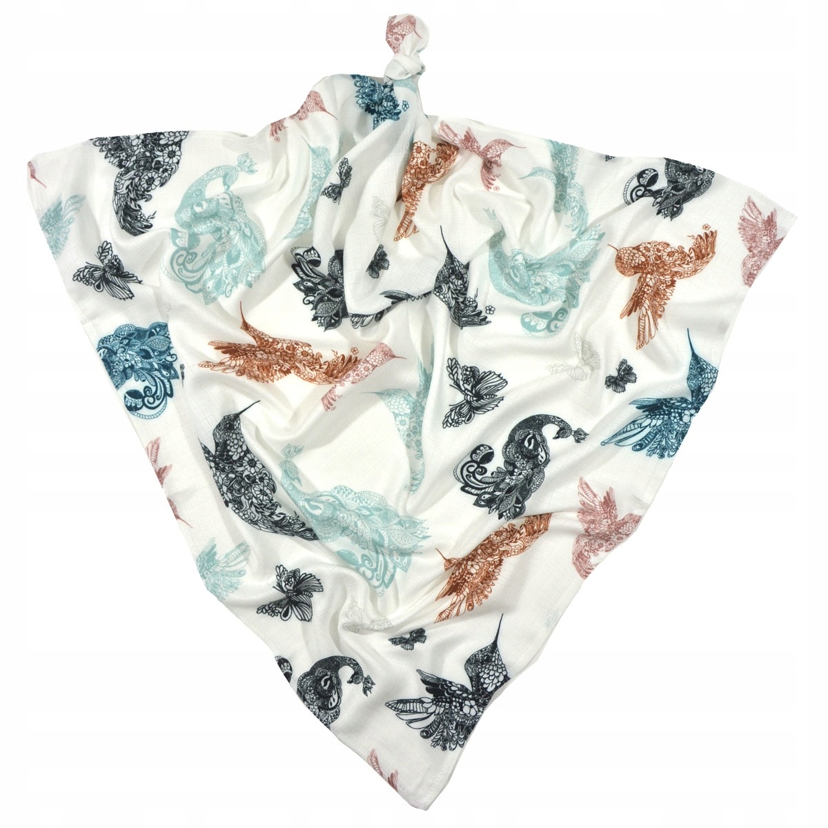 

Pieluszka Bambusowa Mandala Birds 75x75cm