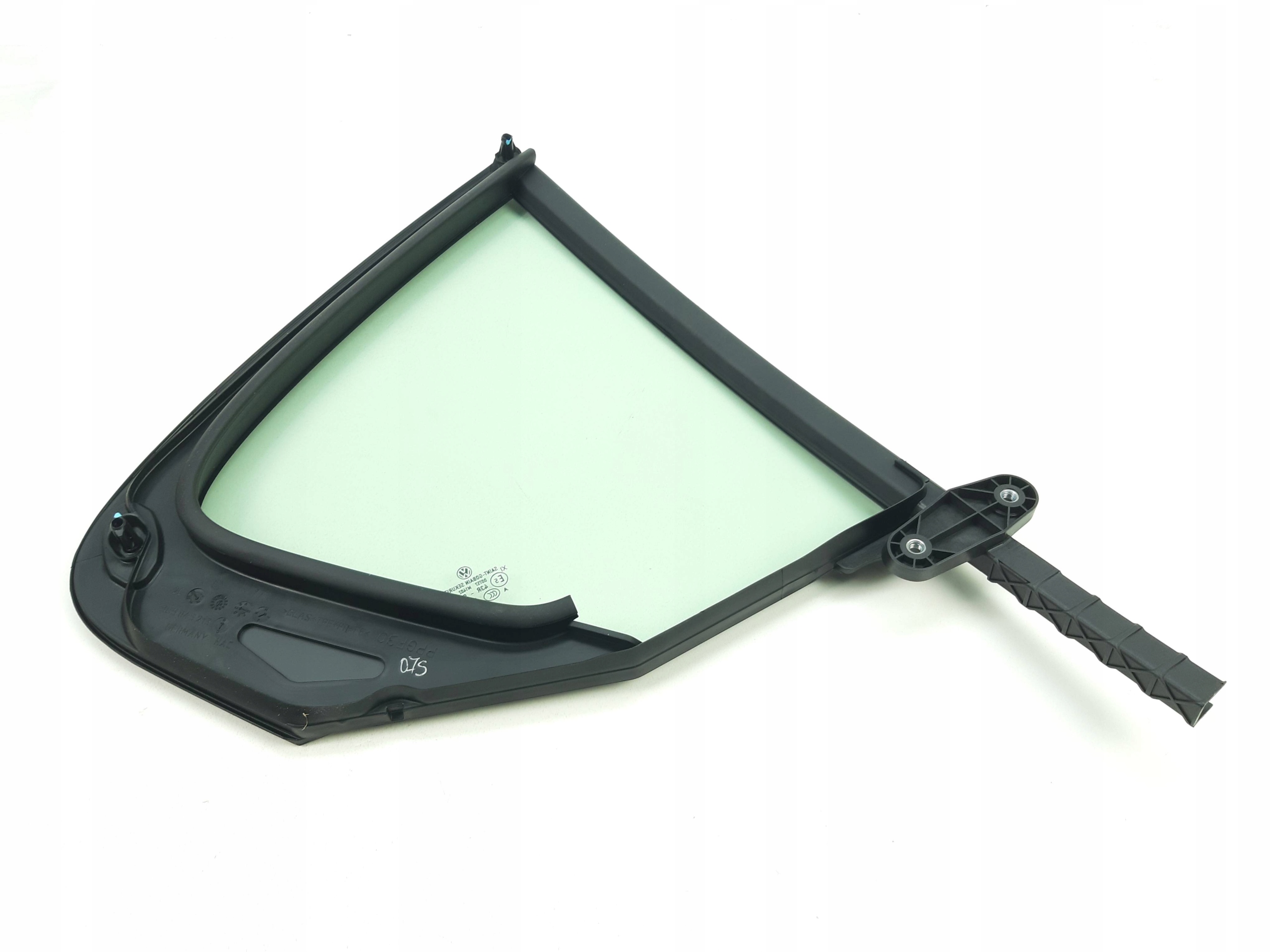 ASO SZYBA DRZWI LEWY TYŁ VW PASSAT B8 SEDAN Kolor zielony