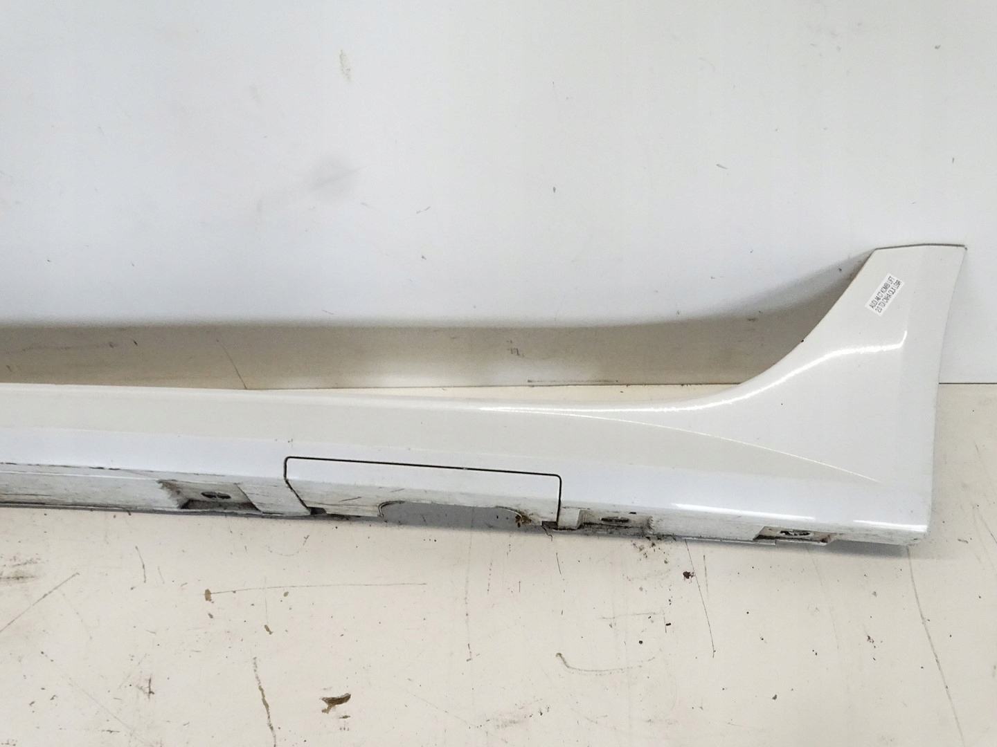 cap moulding threshold left AUDI A6 C7 LIFT S-LINE LS9R 4G0853855M