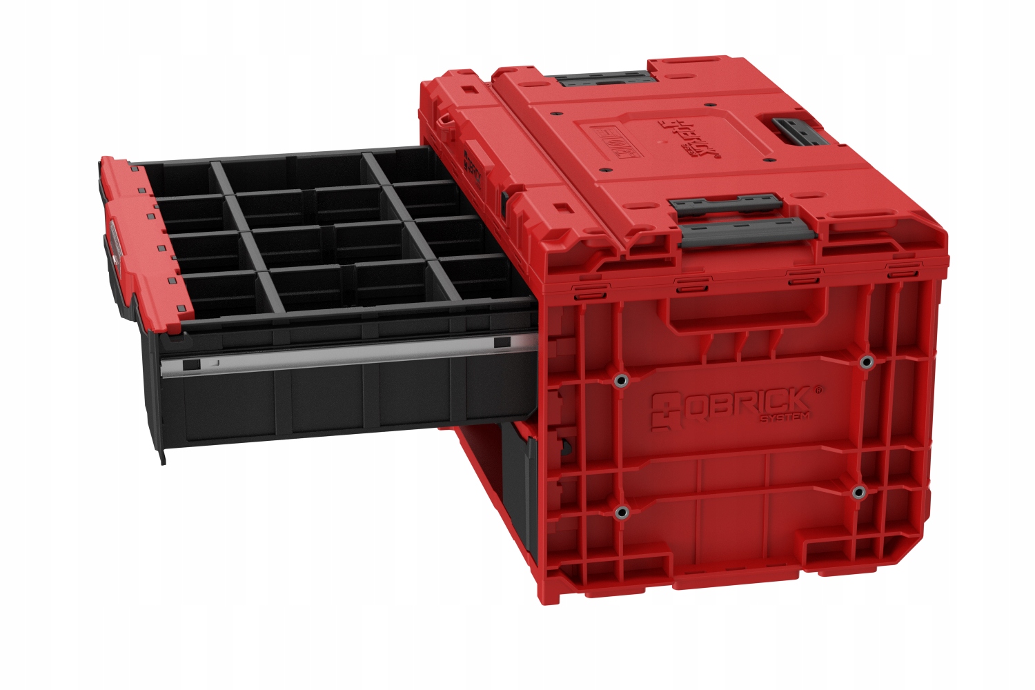 QBRICK Skrzynka szuflady ONE 2.0 RED Drawer 2 Toolbox 2.0 Rodzaj skrzynka do przenoszenia