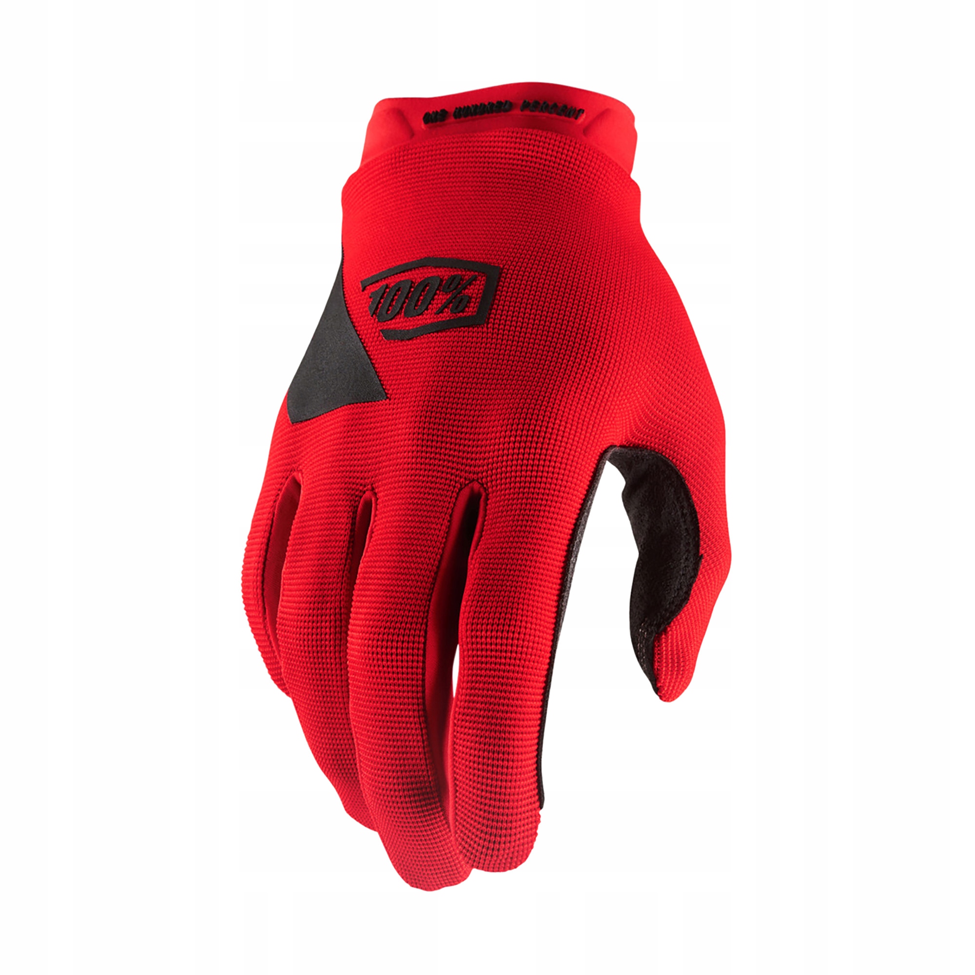 Rękawiczki rowerowe 100% Ridecamp red M
