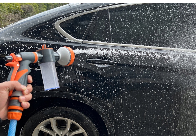 PIANOWNICA NISKOCIŚNIENIOWA NA WĄŻ OGRODOWY PISTOLET MYJKA DO MYCIA AUTA Marka Bradas