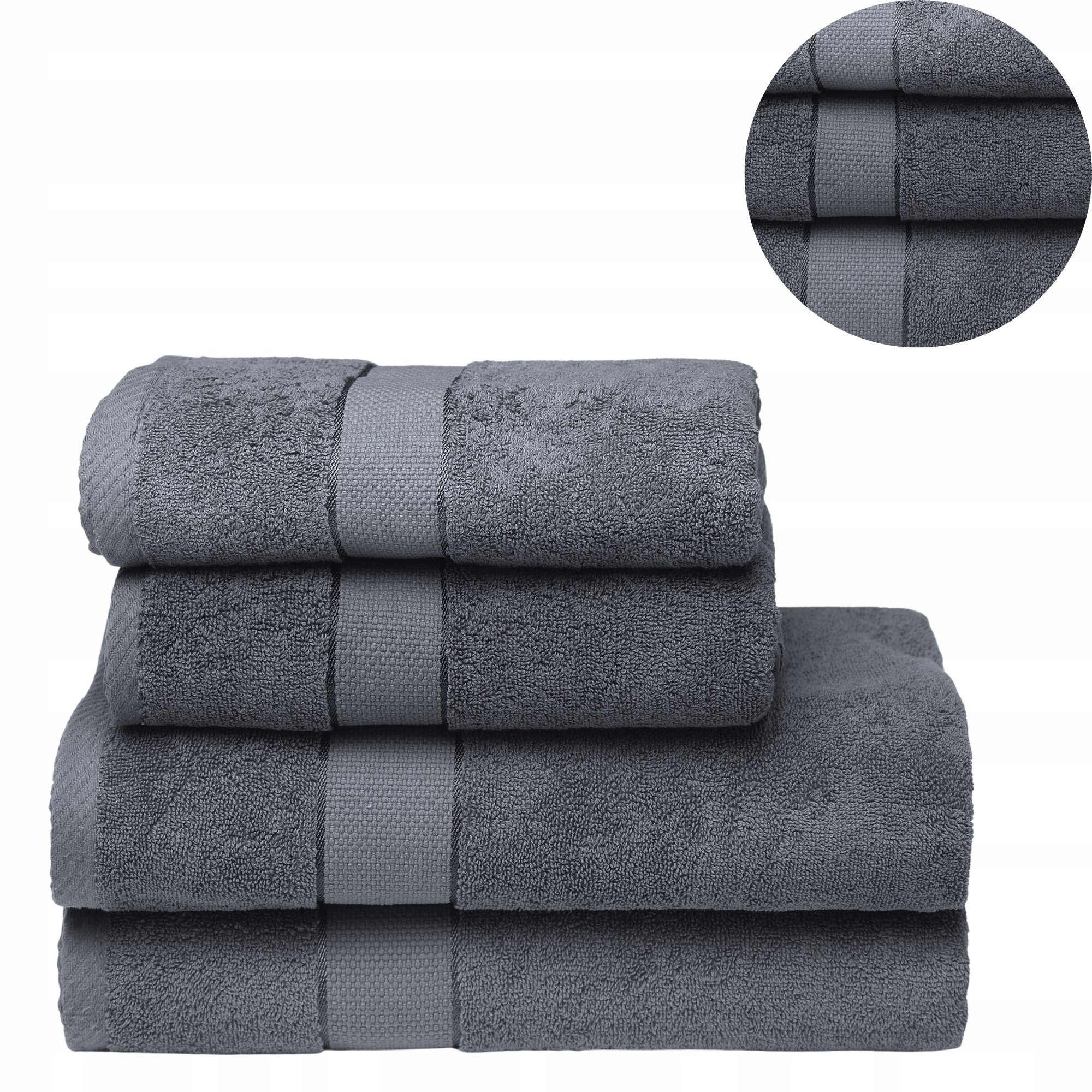 Sada 4 osušek 2x70x140 2x50x100 bavlna 500 gBARVY sada