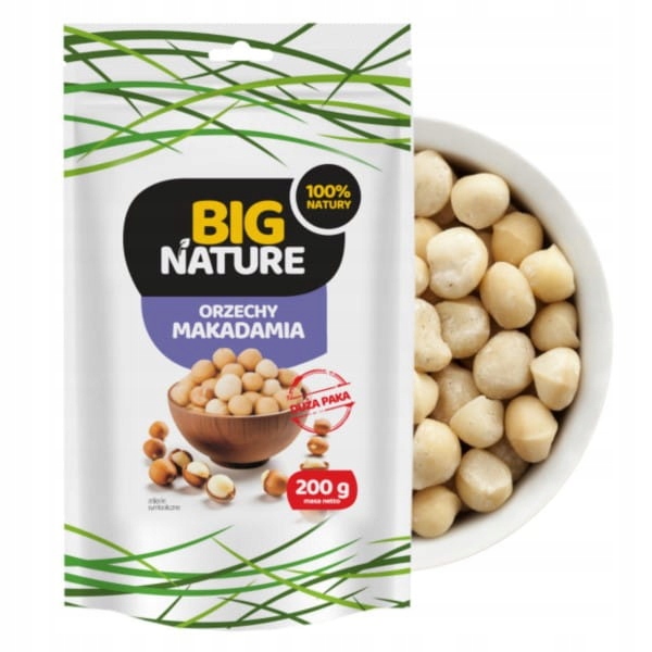 Levně Big Nature Macadamia ořechy 200 g