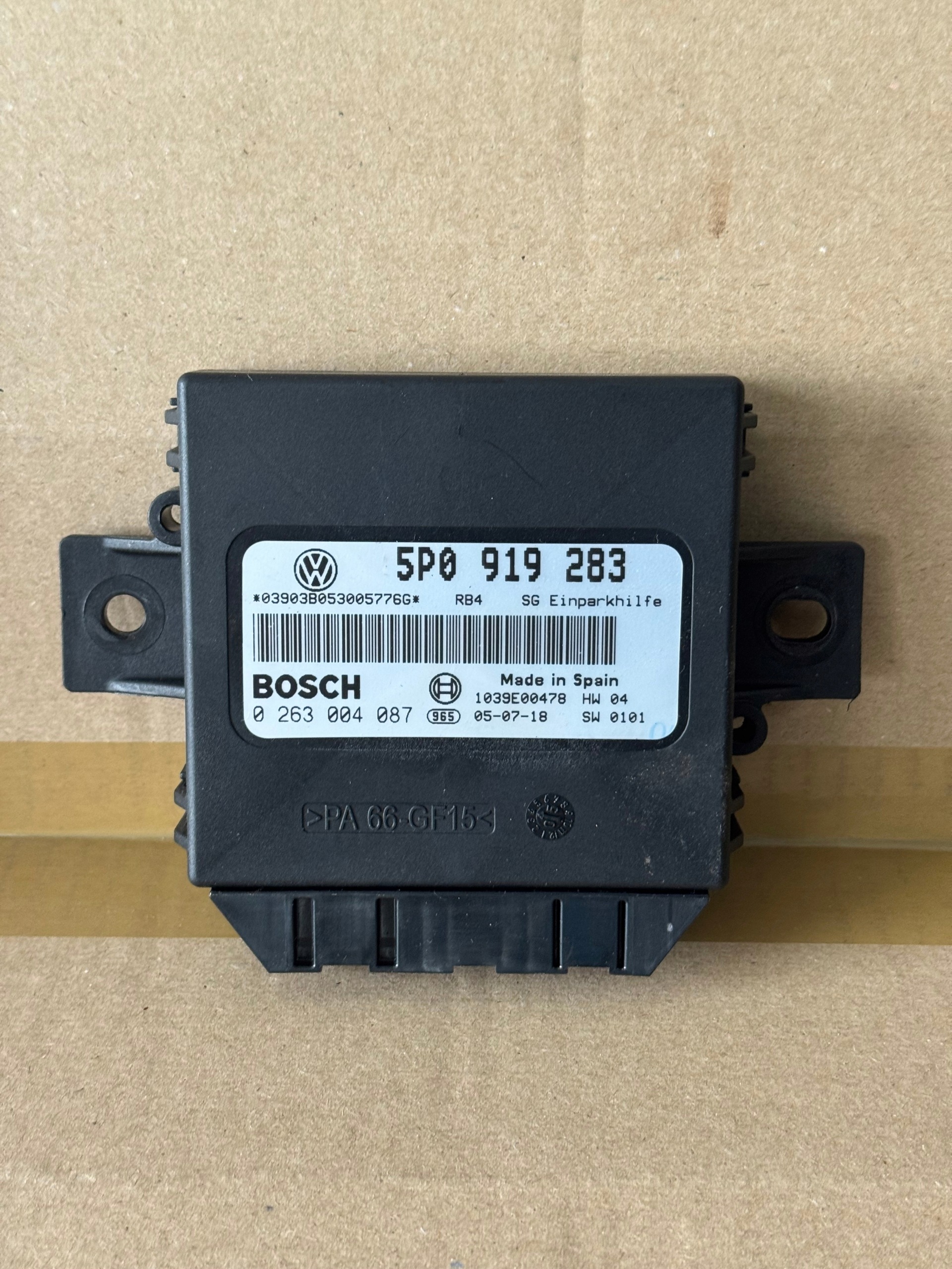 modulo parcheggio PDC SEAT ALTEA 5P0919283