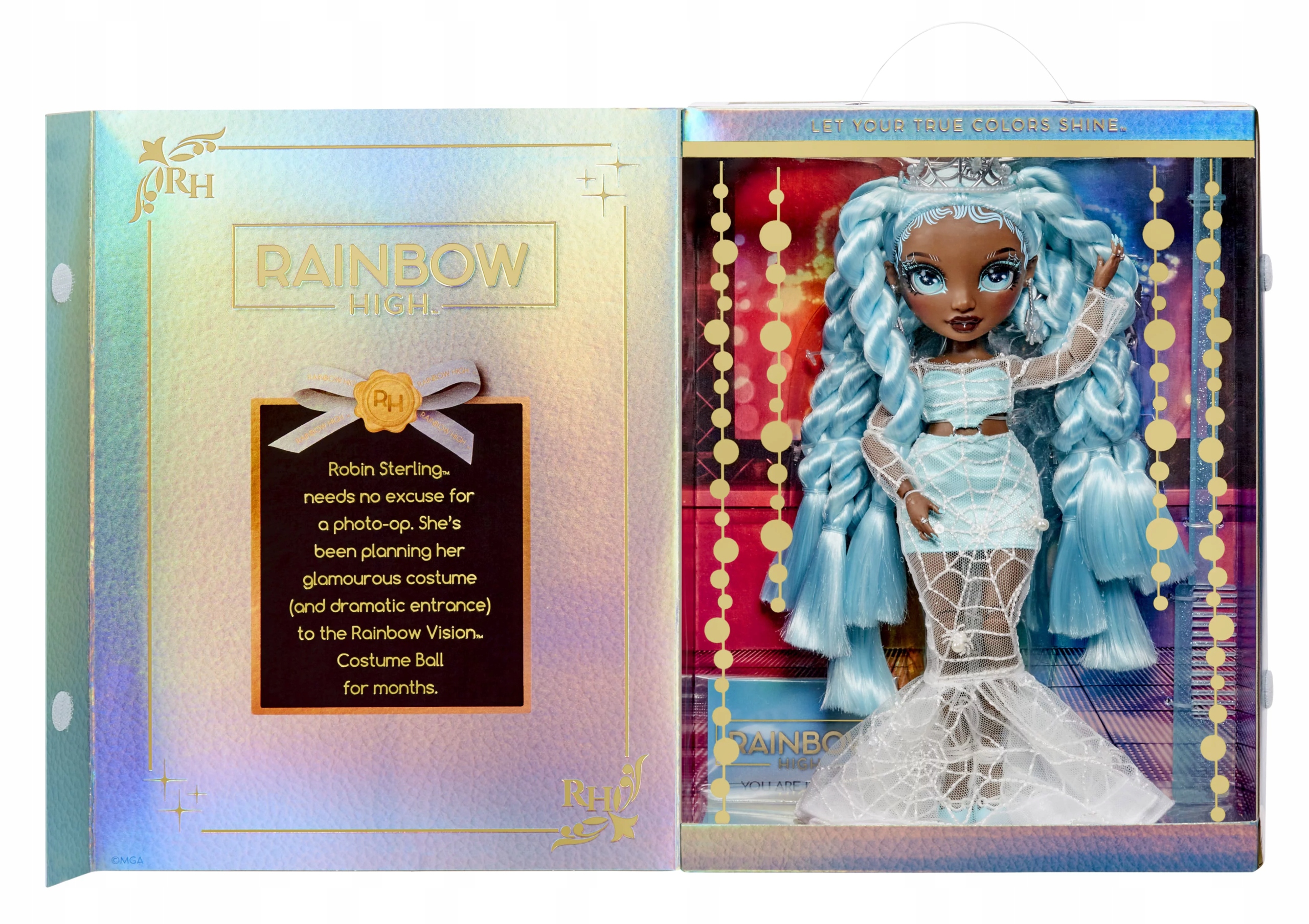 LALKA RAINBOW HIGH COSTUME BALL ROBIN STERLING MGA Kod producenta 424840