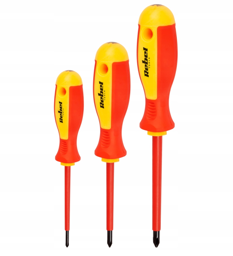 Rebel Zestaw 7 śrubokrętów izolowanych 1000V Marka Rebel Tools