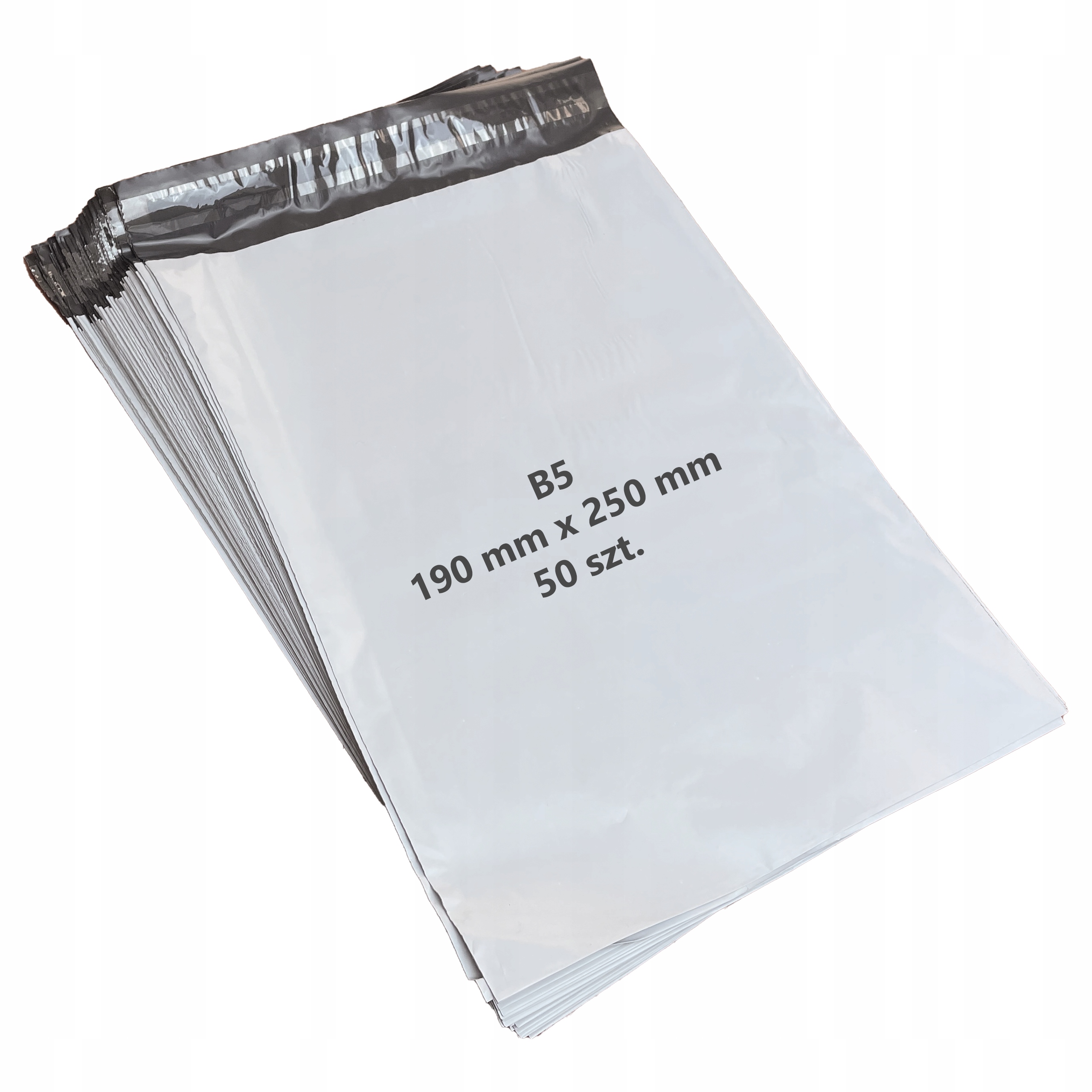 FOLIOPAKI KURIERSKIE 190 x 250 Koperty Foliowe Foliopak B5 MOCNE 100 sztuk EAN (GTIN) 5905910472624