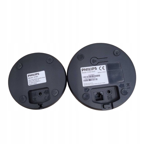 Philips D1602B/01 DECT telefon bezprzewodowy, 2 słuchawki Marka Philips