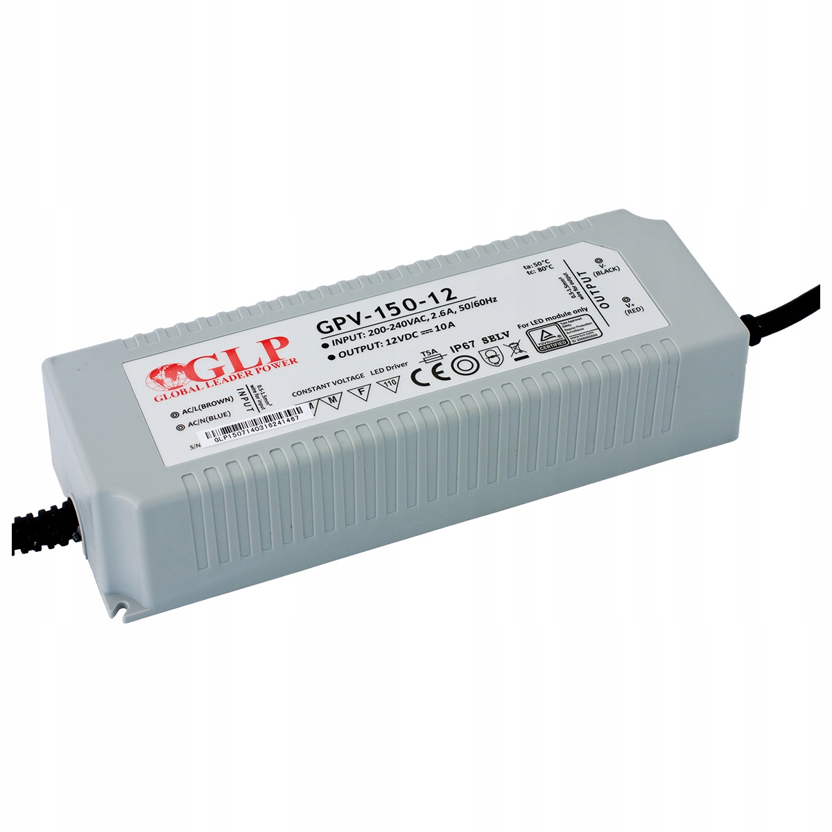 

Zasilacz Led Hermetyczny Wodoodporny 12V 120W IP67