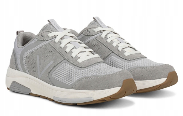 Vionic Šedé Pánské Sportovní Boty Se Síťkou A Semišem 46 J0C