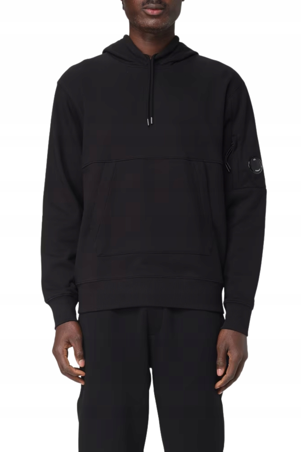C.p. Company Černá pánská mikina Sweat Hooded XXL