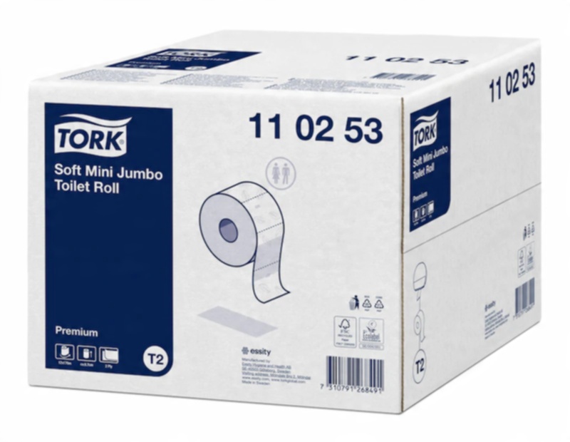 

Tork 110253 Miękki papier toaletowy jumbo 12x170m